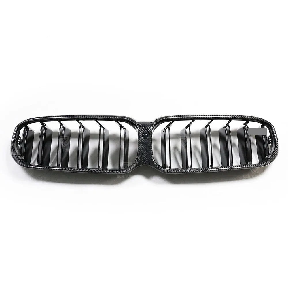 BMW 5 Series G30 LCI F90 LCI (21+) Front Grille Single Slat Carbon Fibre - Nine Motorsport