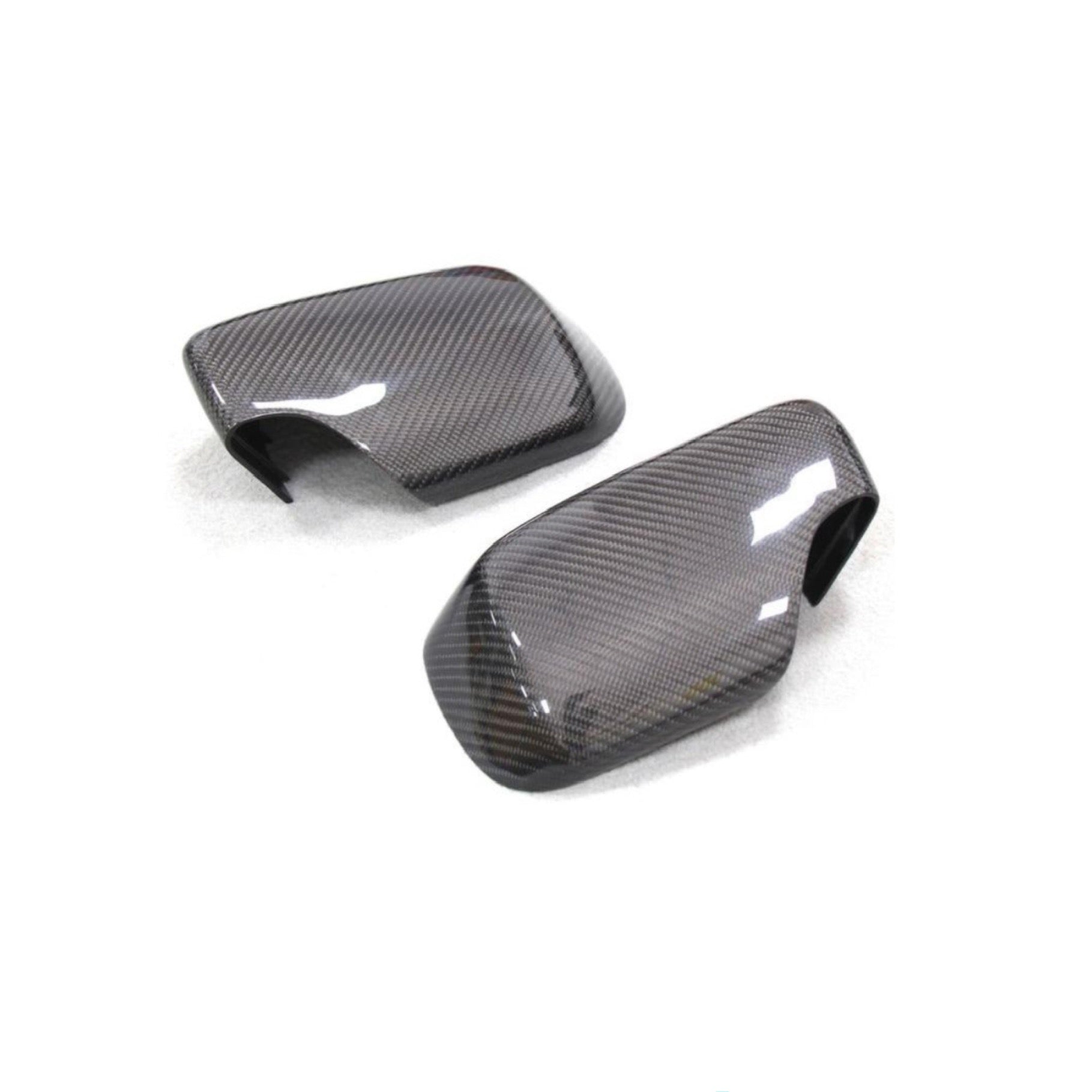 BMW E46 Carbon Fibre Mirror Caps - Nine Motorsport