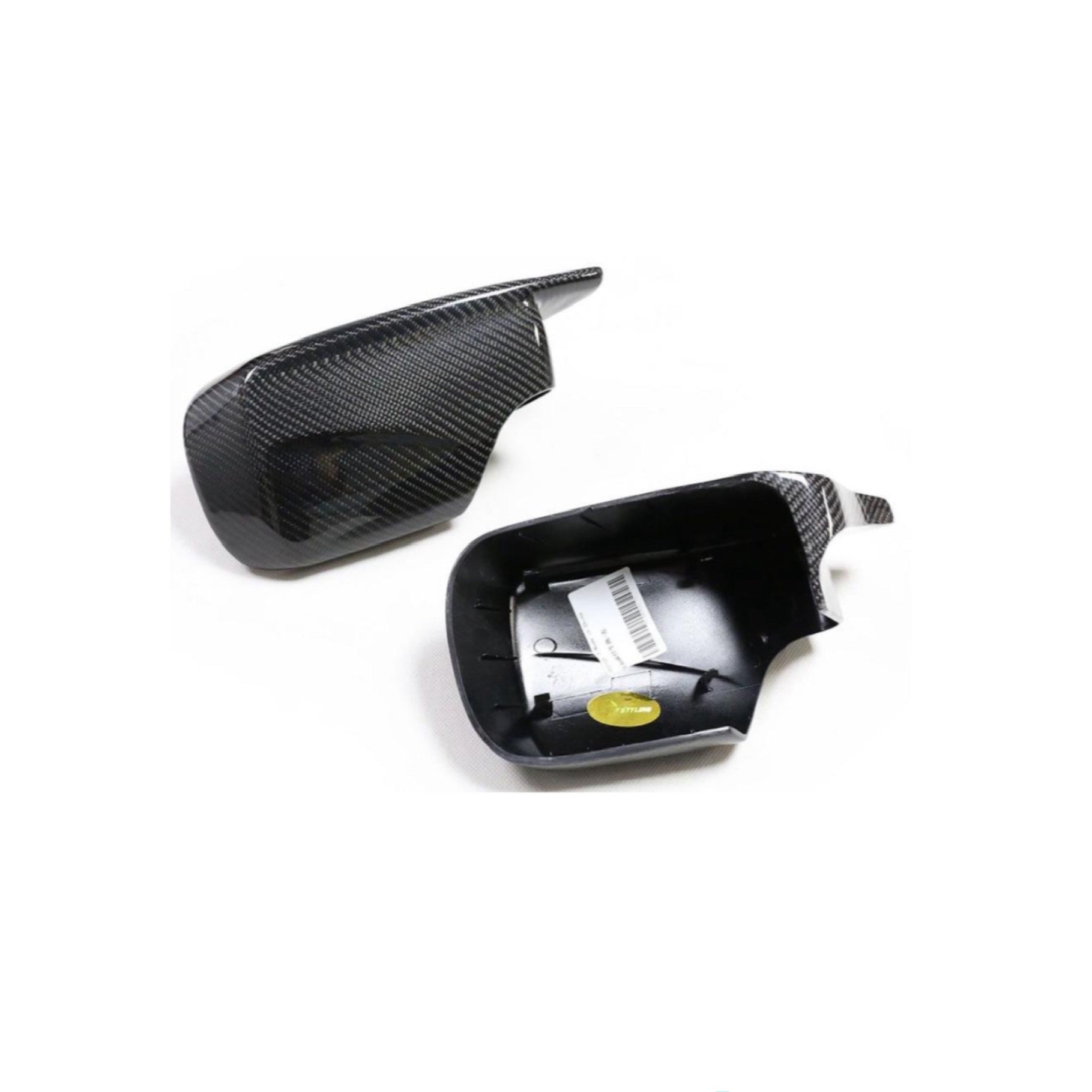 BMW E46 M Style Carbon Fibre Mirror Caps - Nine Motorsport