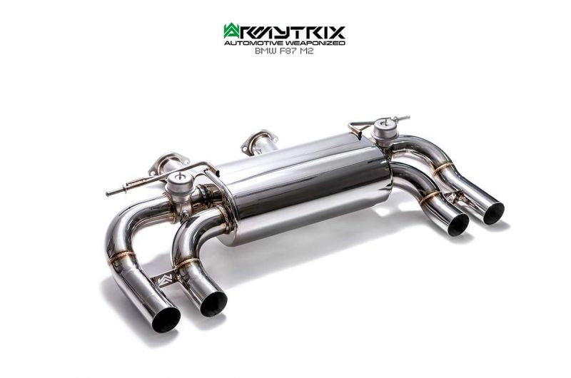 Armytrix Stainless Steel Valvetronic Cat Back Exhaust System BMW M2 Competition F87 19+