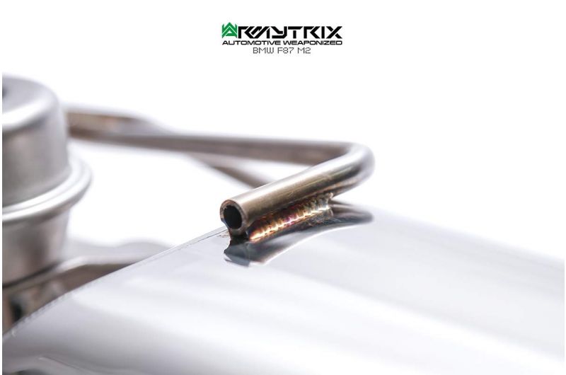Armytrix Stainless Steel Valvetronic Cat Back Exhaust System BMW M2 Competition F87 19+