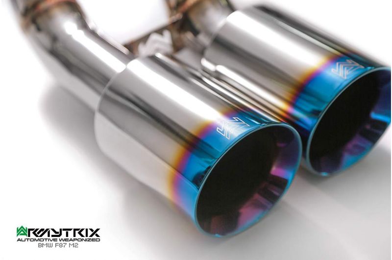 Armytrix Stainless Steel Valvetronic Cat Back Exhaust System BMW M2 Competition F87 19+