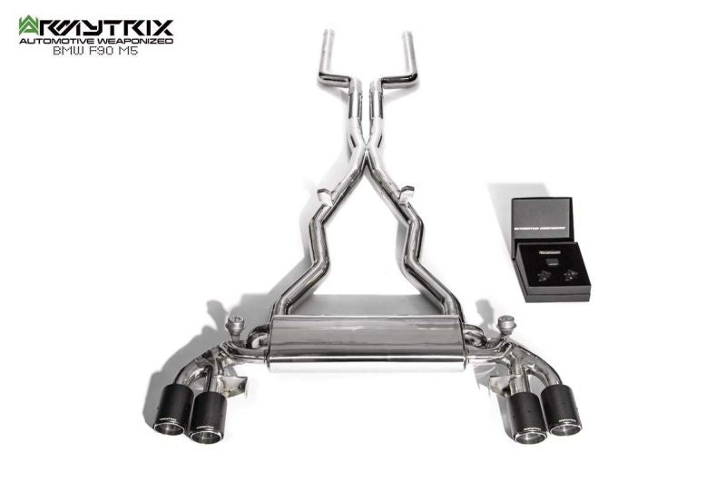 Armytrix Stainless Steel Valvetronic Cat Back Exhaust System BMW M5 F90 17+