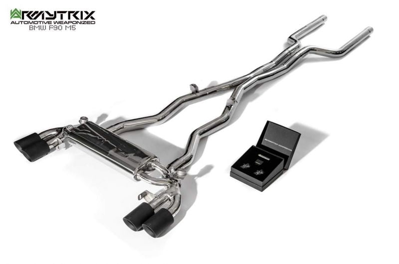 Armytrix Stainless Steel Valvetronic Cat Back Exhaust System BMW M5 F90 17+