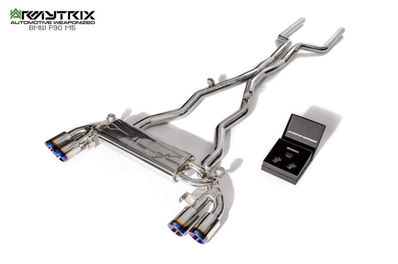 Armytrix Stainless Steel Valvetronic Cat Back Exhaust System BMW M5 F90 17+