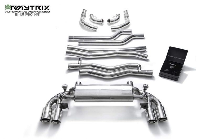 Armytrix Stainless Steel Valvetronic Cat Back Exhaust System BMW M5 F90 17+