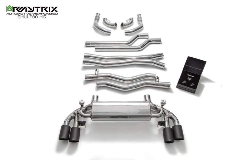 Armytrix Stainless Steel Valvetronic Cat Back Exhaust System BMW M5 F90 17+