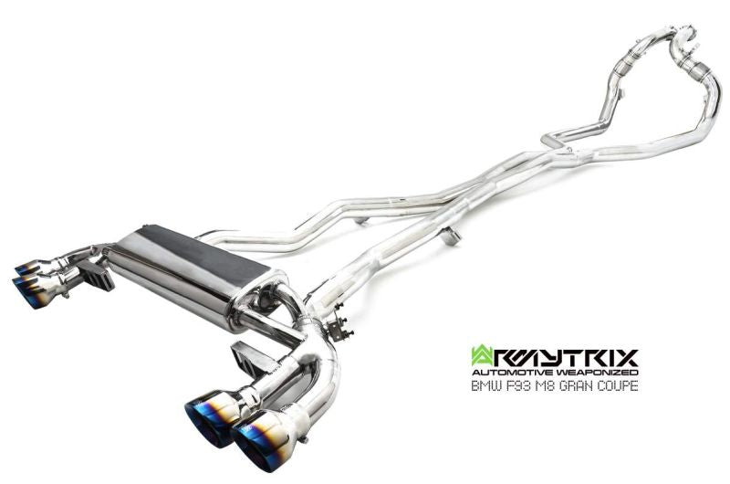 Armytrix Stainless Steel Valvetronic Cat Back Exhaust System BMW M8 F93 19+