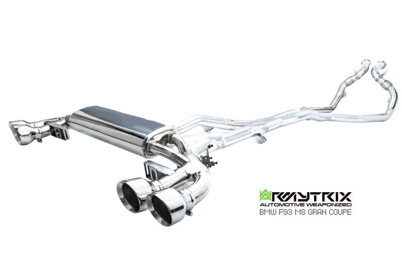 Armytrix Stainless Steel Valvetronic Cat Back Exhaust System BMW M8 F93 19+