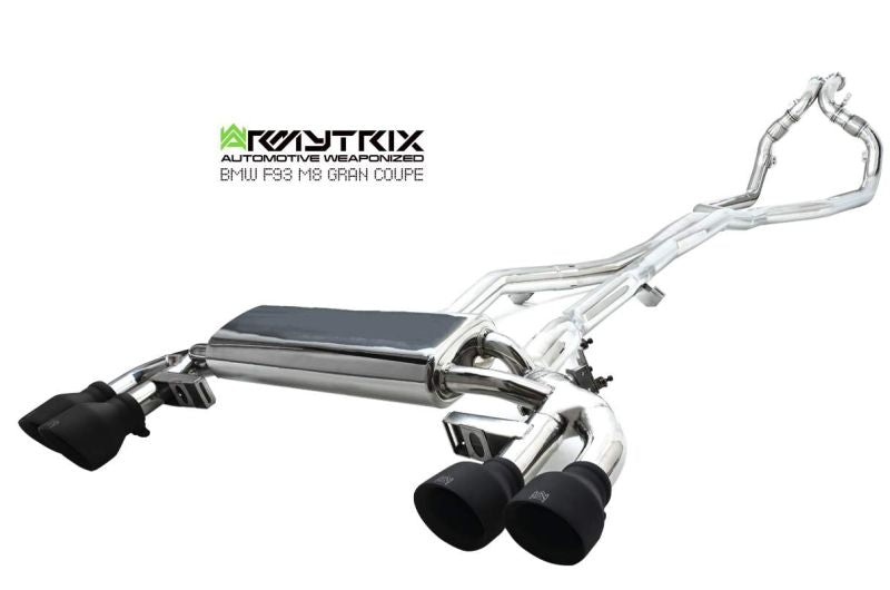 Armytrix Stainless Steel Valvetronic Cat Back Exhaust System BMW M8 F93 19+