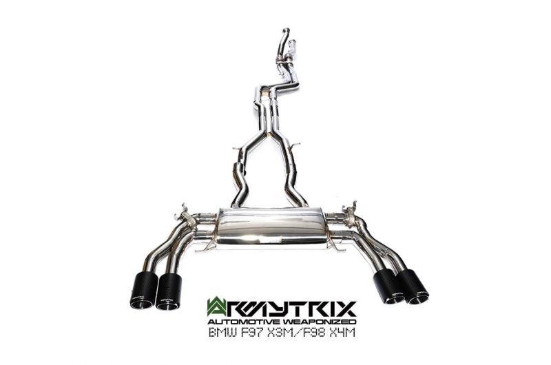 Armytrix Stainless Steel Valvetronic Cat Back Exhaust System BMW X3M F97/X4M F98 19+