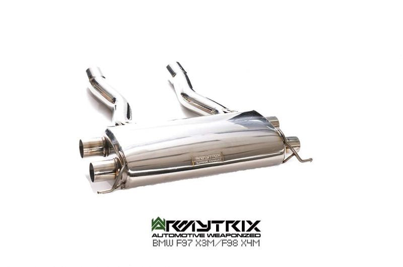 Armytrix Stainless Steel Valvetronic Cat Back Exhaust System BMW X3M F97/X4M F98 19+