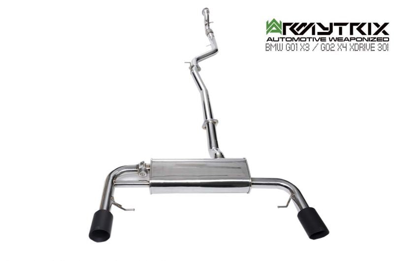 Armytrix Stainless Steel Valvetronic Cat Back Exhaust System BMW X3 G01/X4 G02 20i/30i 19+