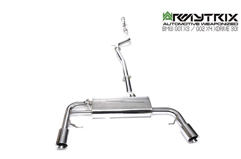 Armytrix Stainless Steel Valvetronic Cat Back Exhaust System BMW X3 G01/X4 G02 20i/30i 19+