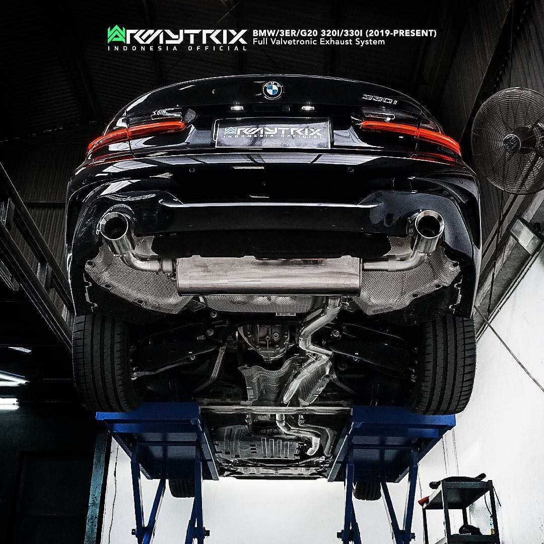 BMW G20 320/330 B48 Non-OPF (2019-present) valvetronic exhaust system