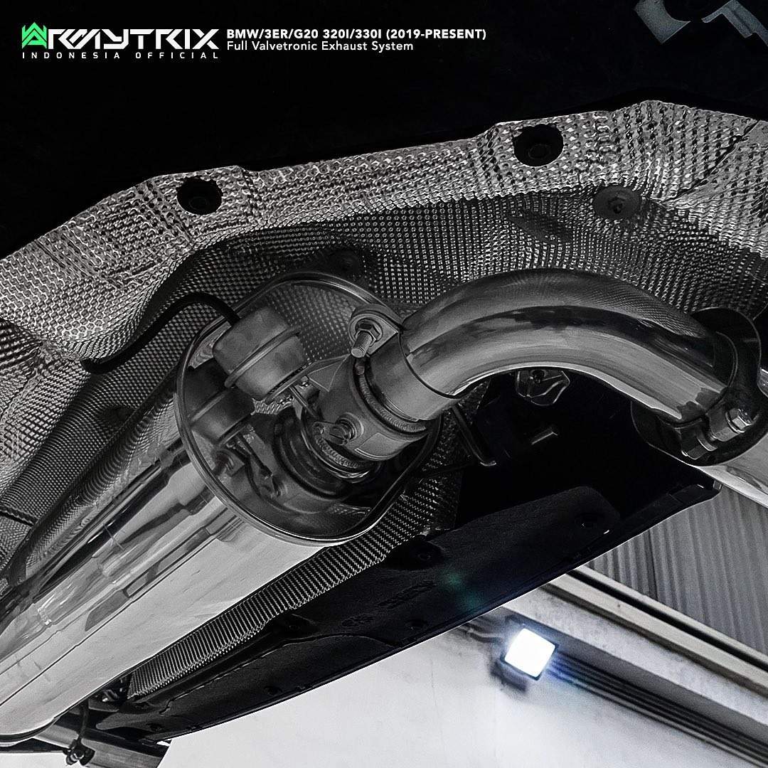 BMW G20 320/330 B48 OPF (2019-present) valvetronic exhaust system