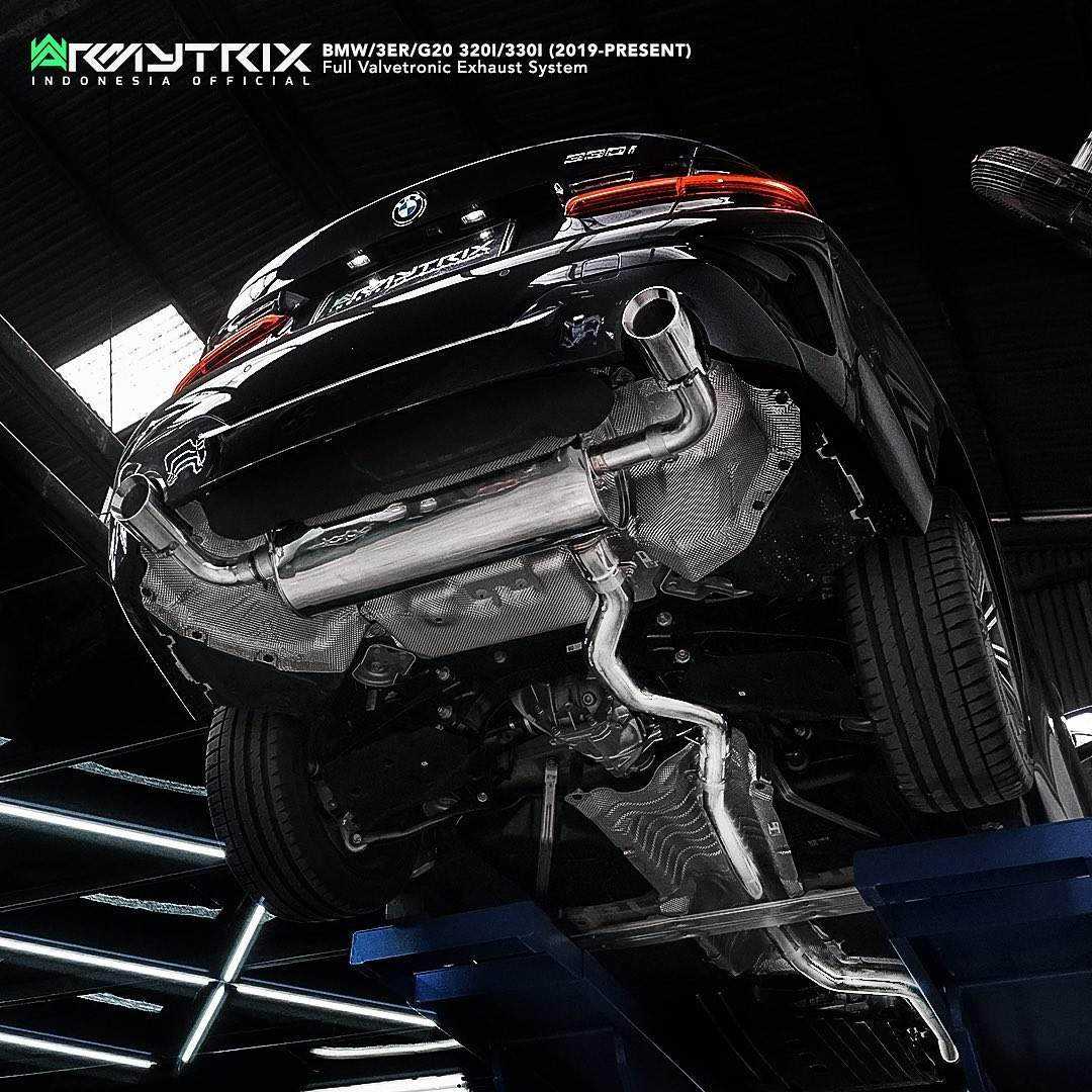 BMW G20 320/330 B48 Non-OPF (2019-present) valvetronic exhaust system