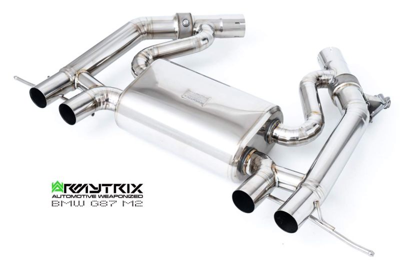 Armytrix Stainless Steel Valvetronic Cat Back Exhaust System BMW M2 G87 23+