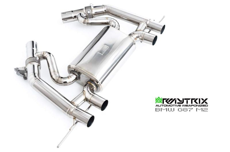 Armytrix Stainless Steel Valvetronic Cat Back Exhaust System BMW M2 G87 23+