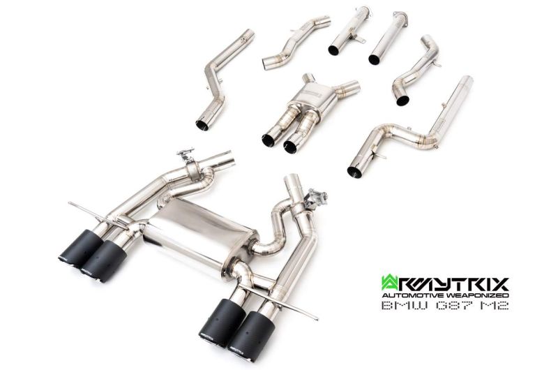 Armytrix Stainless Steel Valvetronic Cat Back Exhaust System BMW M2 G87 23+