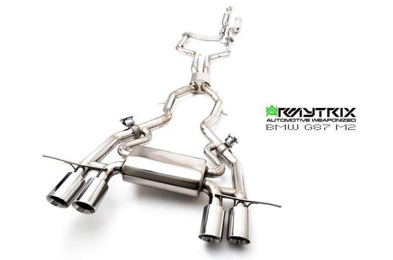 Armytrix Stainless Steel Valvetronic Cat Back Exhaust System BMW M2 G87 23+