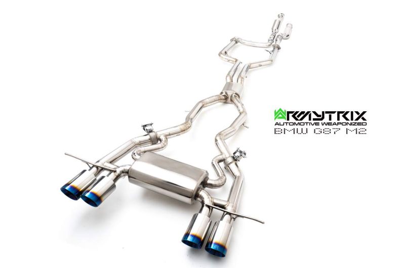 Armytrix Stainless Steel Valvetronic Cat Back Exhaust System BMW M2 G87 23+