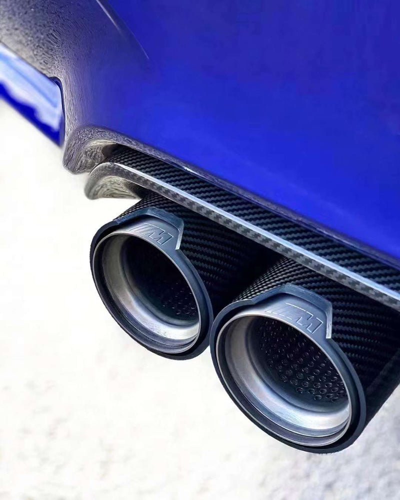 BMW M3 M Performance Style Carbon Fibre Rear Diffuser (14 - 18) - Nine Motorsport