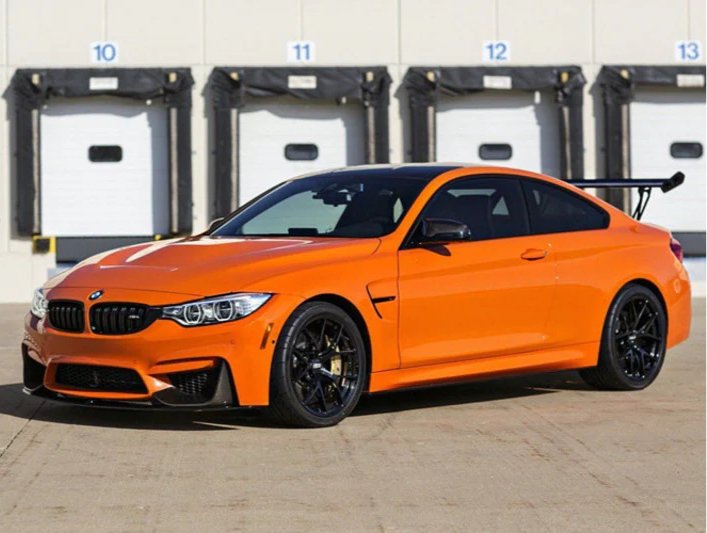 BMW M4 M Performance Style Carbon Fibre Front Lip (14 - 20) - Nine Motorsport