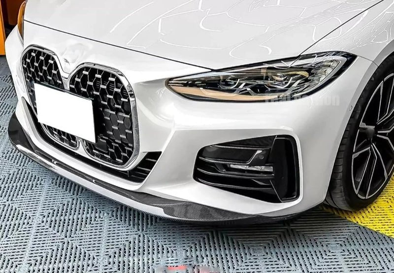 BMW MP Style Carbon Fibre Front Lip 4 Series G22 G23 (20 - 23) - Nine Motorsport