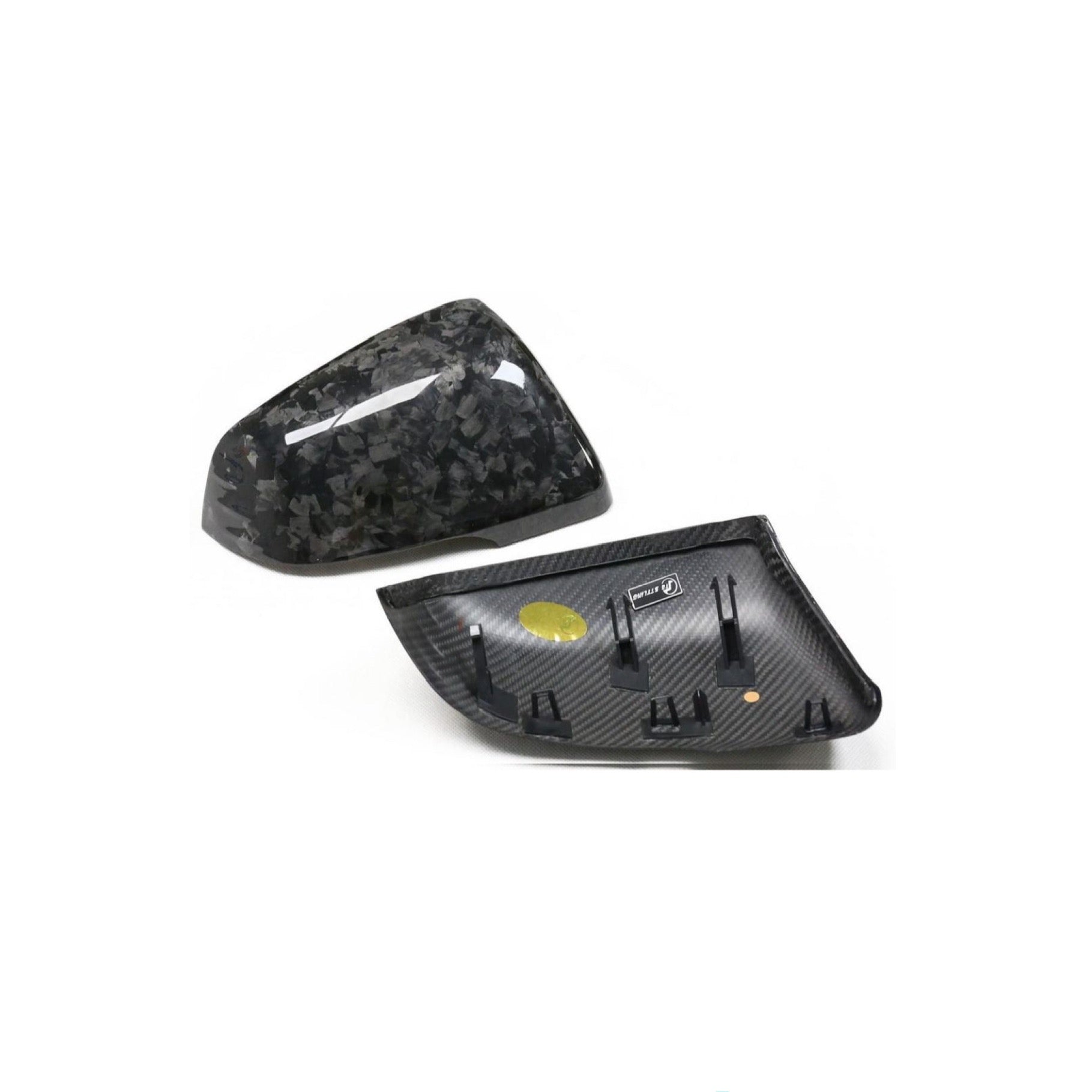 Carbon Fibre Mirror Caps A90 Toyota Supra MK5 OEM Style - Nine Motorsport