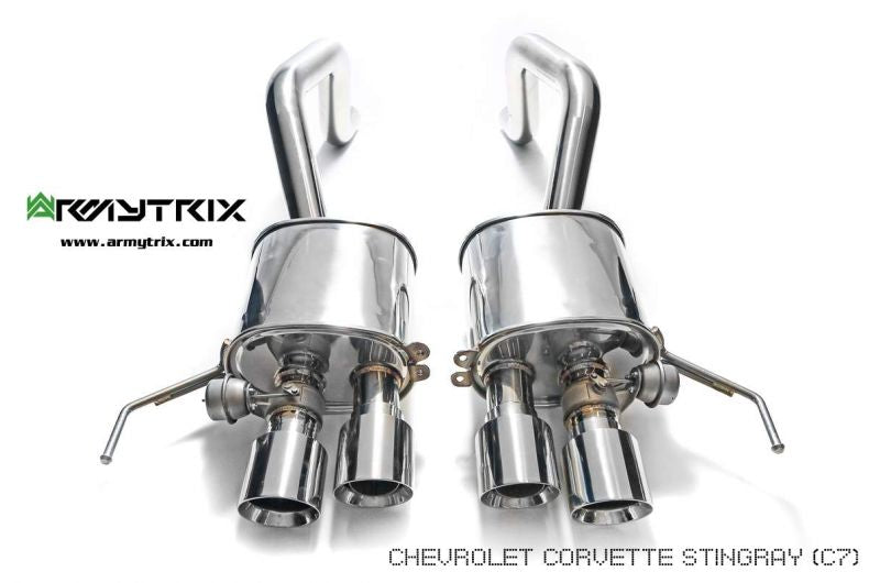 Armytrix Stainless Steel Valvetronic X-Pipe Back Exhaust System