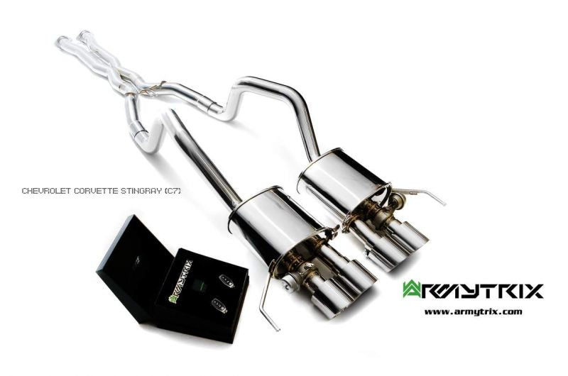 Armytrix Stainless Steel Valvetronic X-Pipe Back Exhaust System