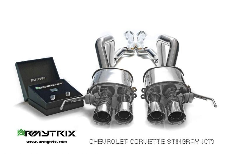 Armytrix Stainless Steel Valvetronic X-Pipe Back Exhaust System