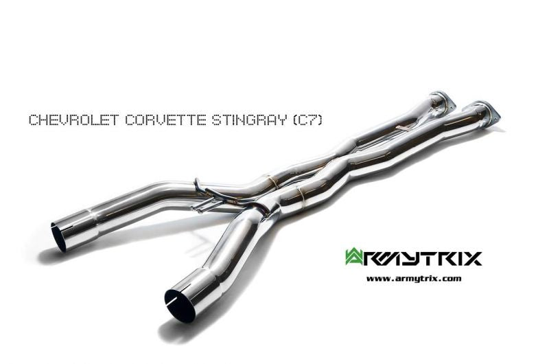 Armytrix Stainless Steel Valvetronic X-Pipe Back Exhaust System