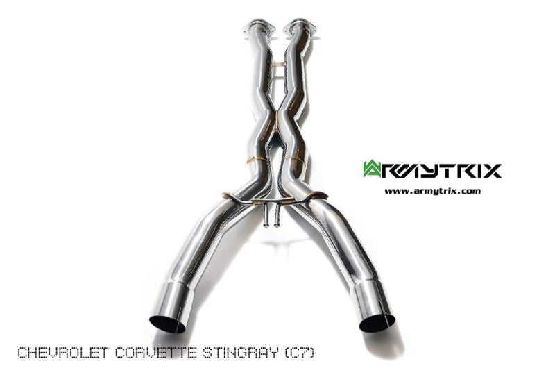 Armytrix Stainless Steel Valvetronic X-Pipe Back Exhaust System