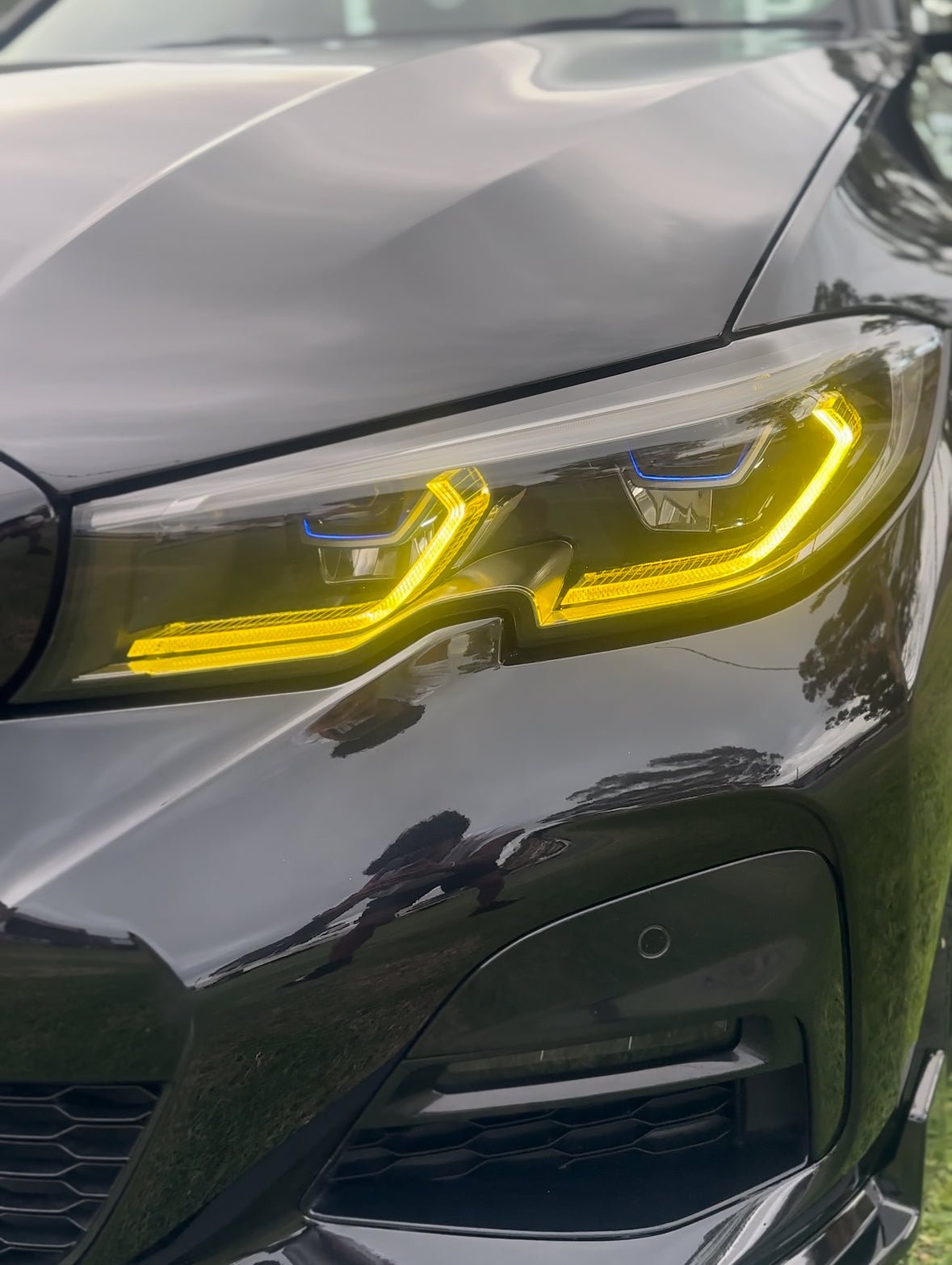 CSL YELLOW DRL LED MODULES : BMW 3 - SERIES G20 G21 - Nine Motorsport