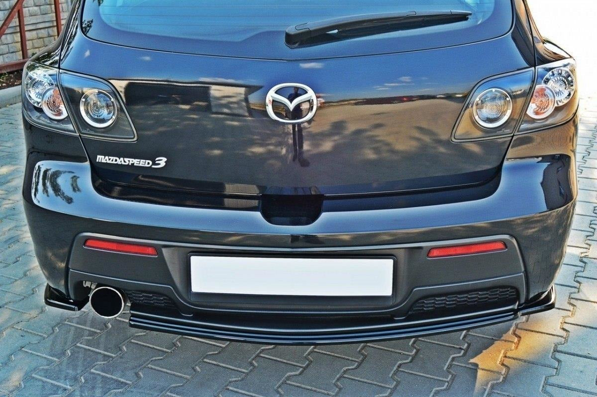 Maxton Design Rear Sides Splitter Mazda 3 MPS BK