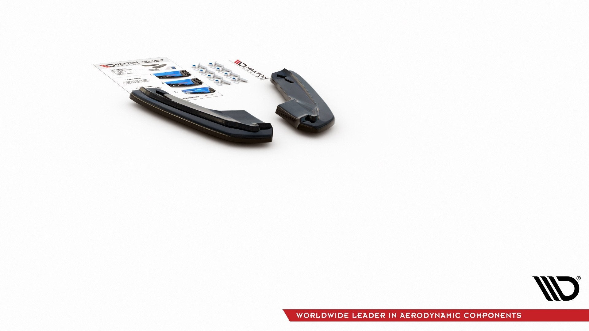 Maxton Design Rear Side Splitters Audi RS3 8VA Sportback