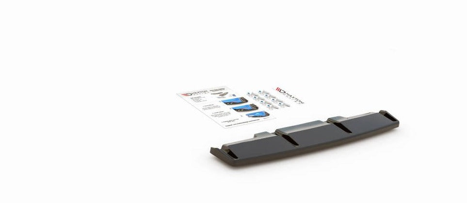 Maxton Design Central Rear Splitter VW Golf Mk8 R