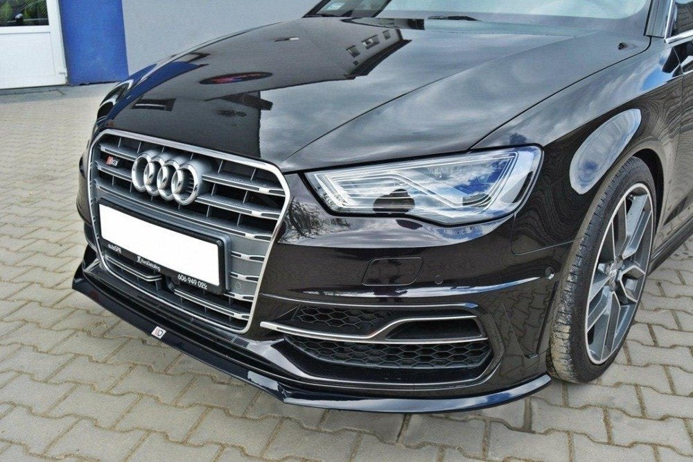 Maxton Design Front Splitter Audi S3 8V Sportback / A3 S-Line 8V Sportback