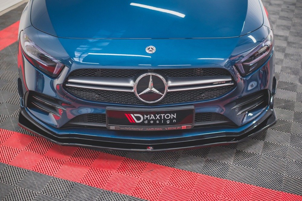 Maxton Design Front Splitter V.1 Mercedes A35 W177 Aero AMG Front Lip