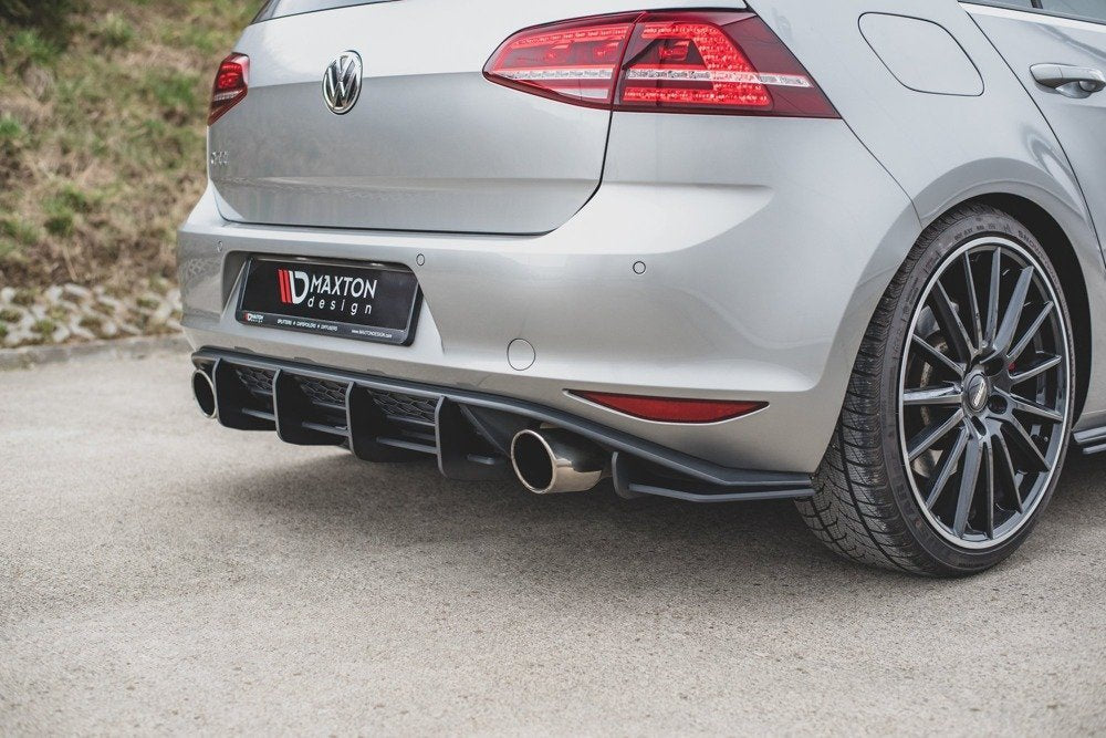 Maxton Design Racing Durability Rear Diffuser V1 Golf MK7 GTI
