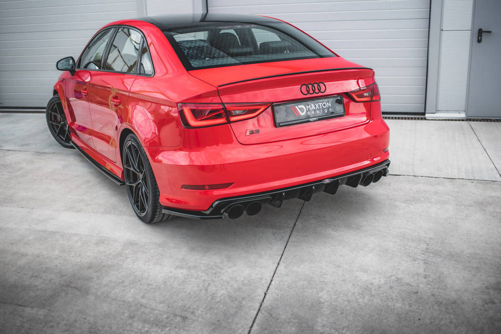 Maxton Design Audi S3 Sedan Rear Side Splitters