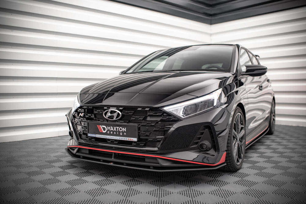 Maxton Design Racing Durability Front Splitter Hyundai i20 N Mk3 Street Pro