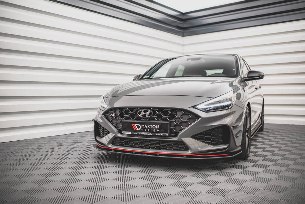 Maxton Design Racing Durability Front Splitter Hyundai I30 N MK3.5 Facelift