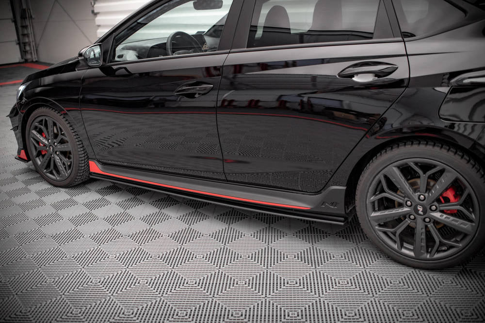 Maxton Design Racing Durability Side Skirts Hyundai i20 N Mk3 Street Pro