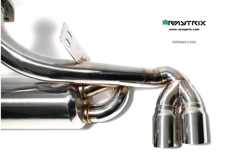Armytrix Stainless Steel Valvetronic Cat Back Exhaust System Ferrari F355 94-99