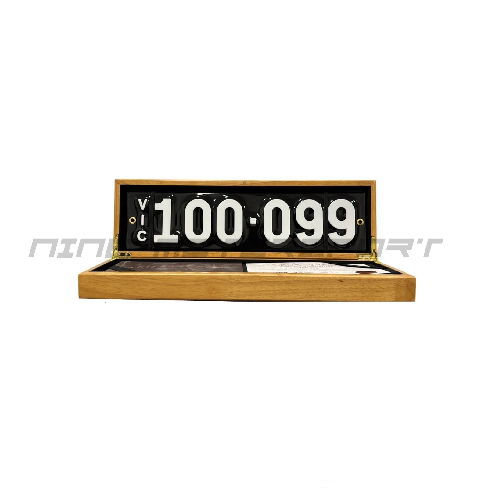 Heritage Number Plate 100.099 - Nine Motorsport
