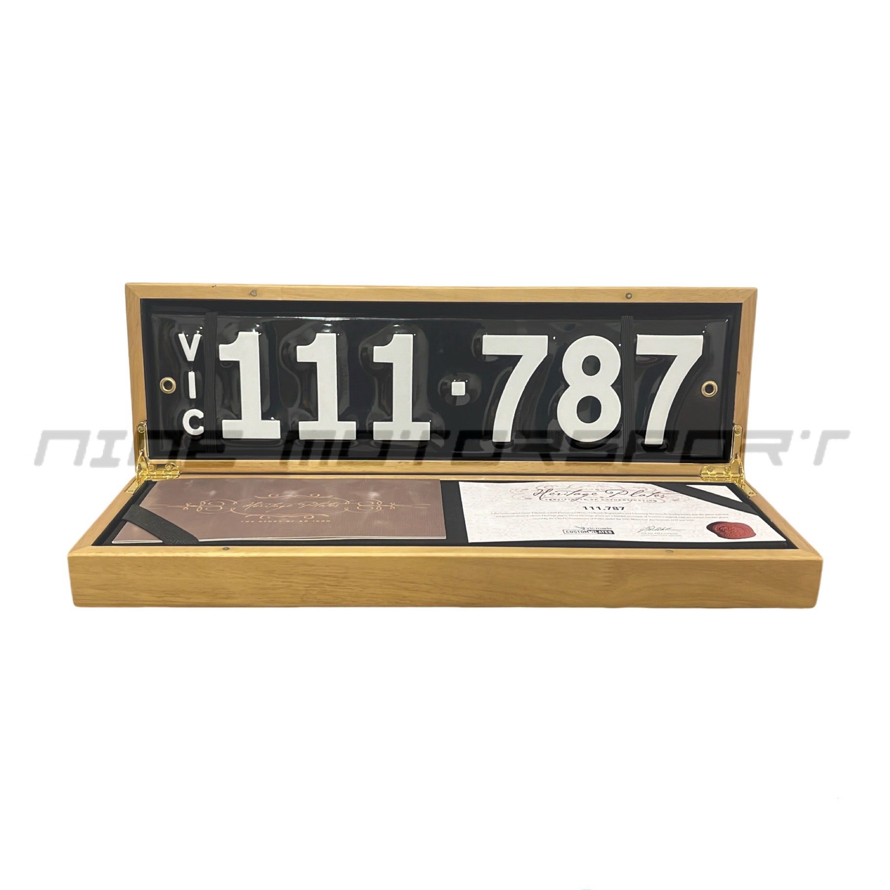 Heritage Number Plate 111.787 - Nine Motorsport