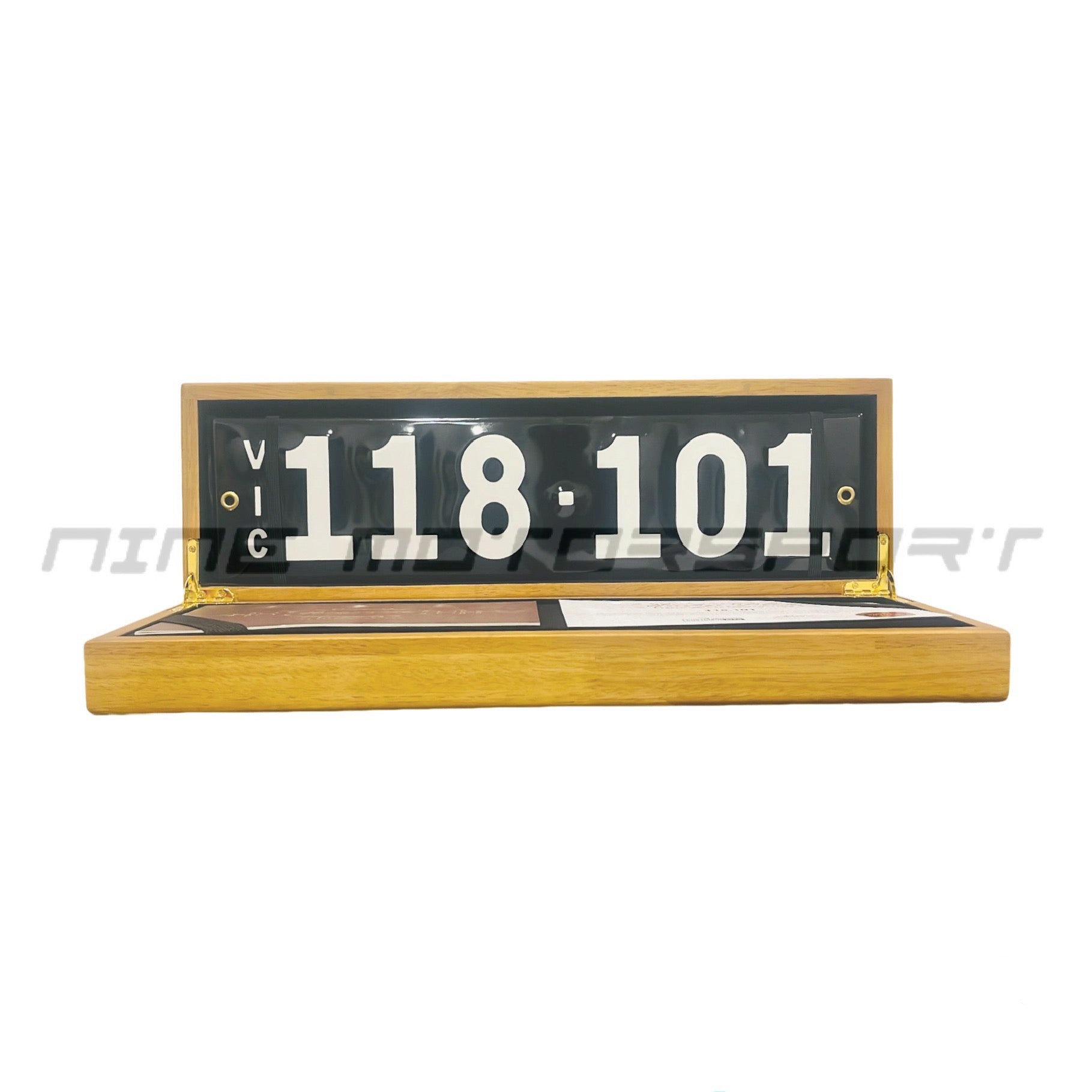 Heritage Number Plate 118.101 - Nine Motorsport